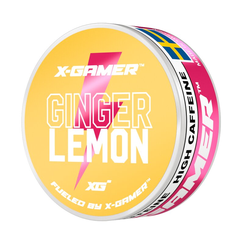 X-GAMER Pouch Energy Ginger & Lemon