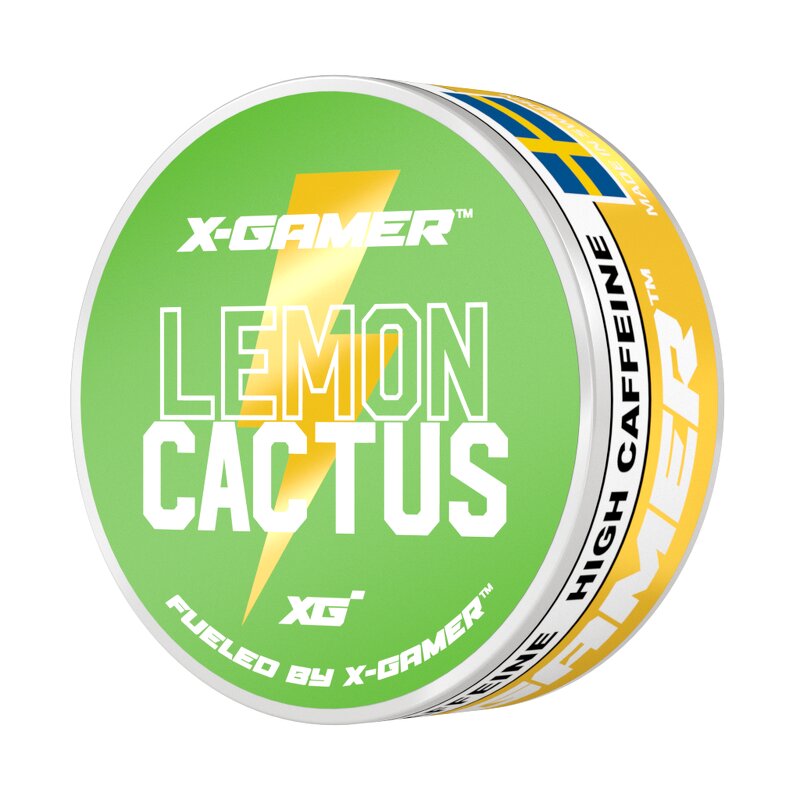Läs mer om X-GAMER Pouch Energy Lemon & Cactus