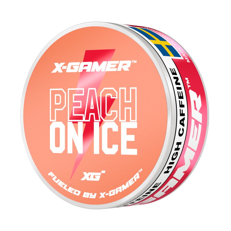 Läs mer om X-GAMER Pouch Energy Peach On Ice
