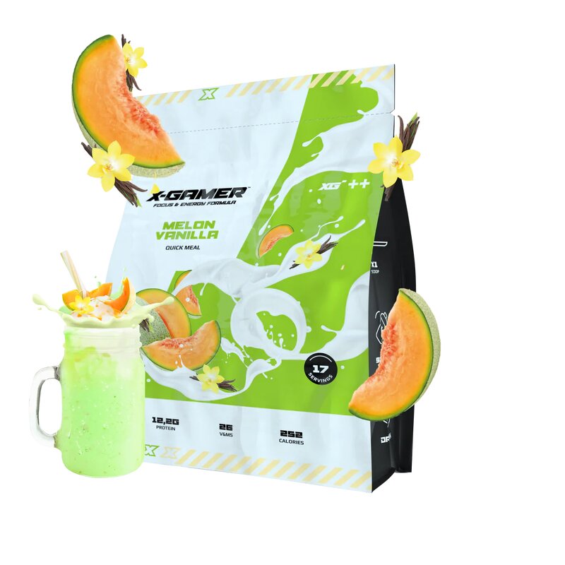 X-GAMER Quick Meal Melon & Vanilla 1190 gram