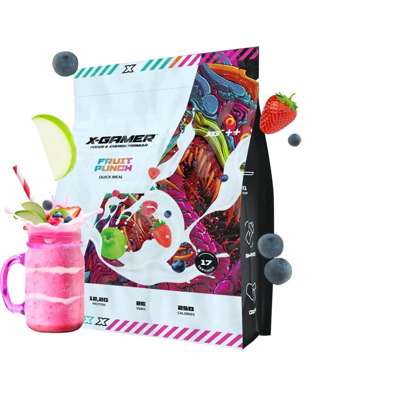 X-GAMER Quick Meal Fruit Punch 1190 gram