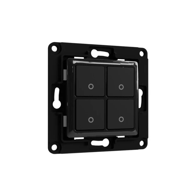 Shelly Wall switch 4 – Svart