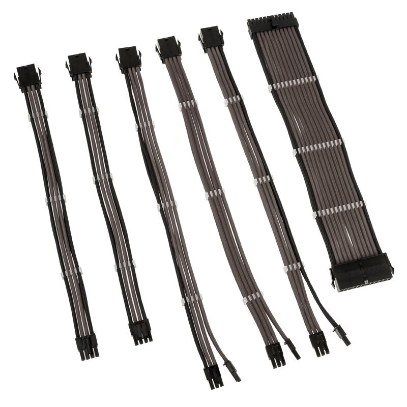 Kolink Core Adept Braided Cable Extension Kit – Gunmetal
