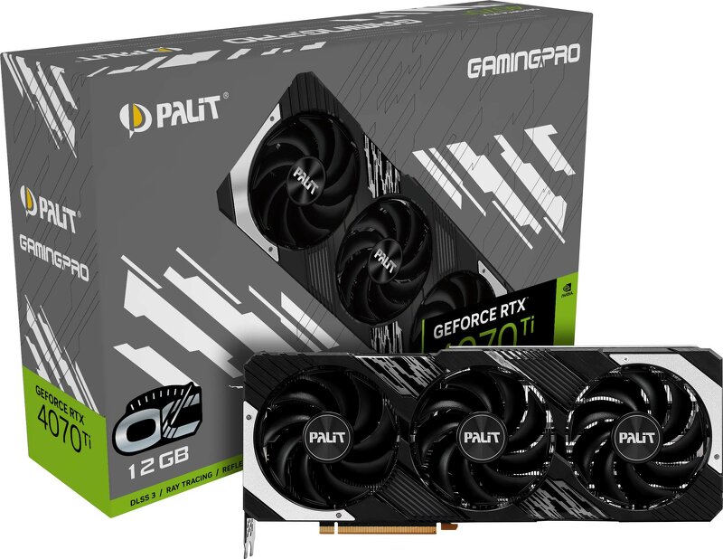 Palit GeForce RTX 4070Ti GamingPro OC 12GB