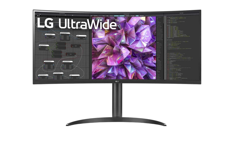 Product Image for LG 34WQ75C Curved / 34" / IPS / 3440 x 1440 / 60 Hz / 5ms / 2xHDMI,DP,USB-C / VESA