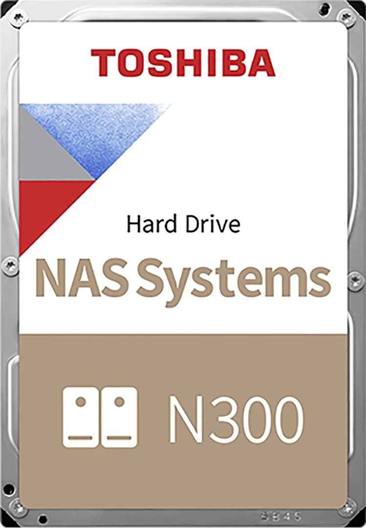 Product Image for Toshiba N300 8TB (NAS / 7200rpm / 256MB Cache / HDWG480UZSVA