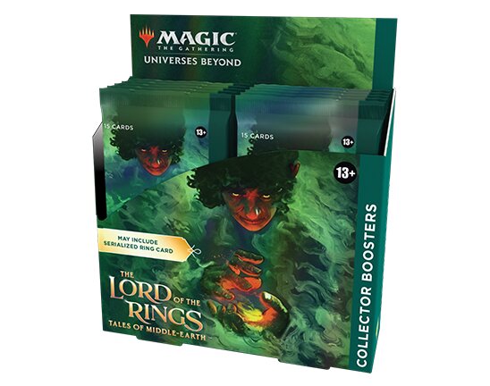 Magic the Gathering: Lord of the Rings Collectors Display (12 Booster)
