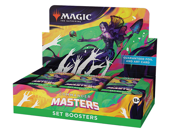 Product Image for Magic the Gathering: Commander Masters Set Display (24 Booster)