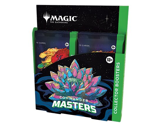 Magic the Gathering: Commander Masters Collectors Display (4 boosters)