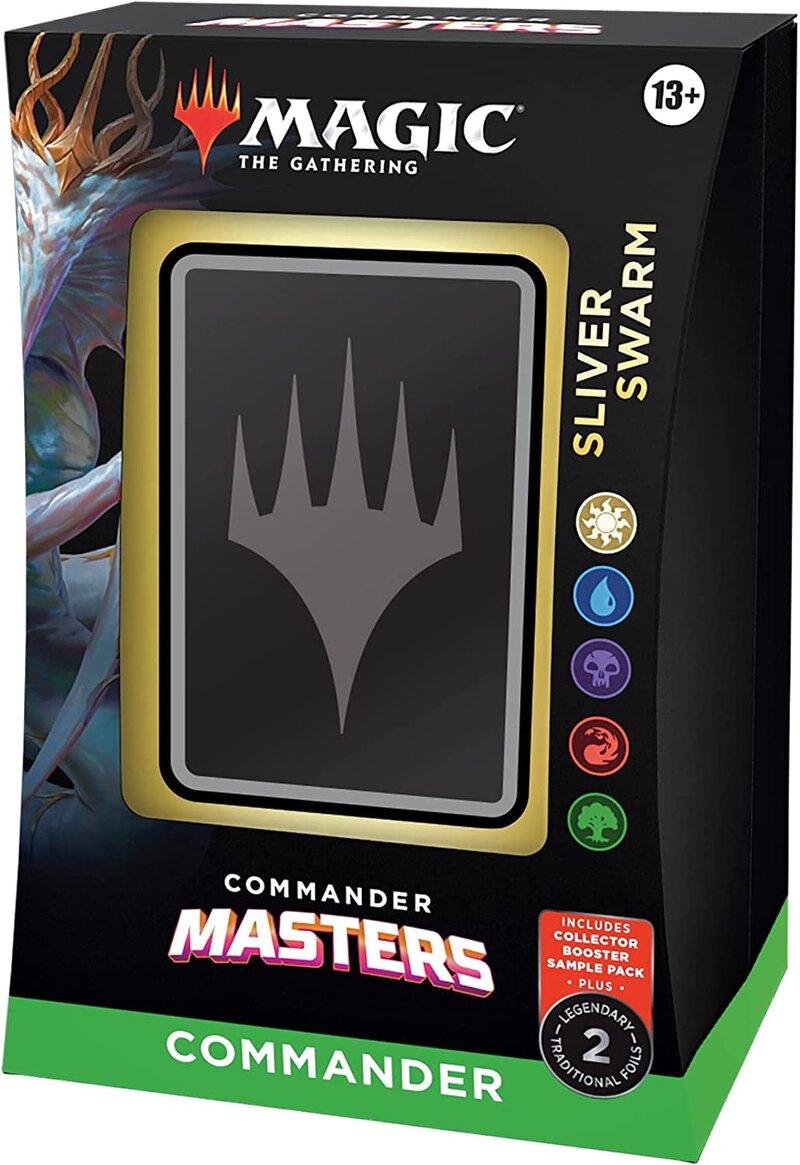 Läs mer om Magic the Gathering: Commander Masters Sliver Swarm Commander Deck
