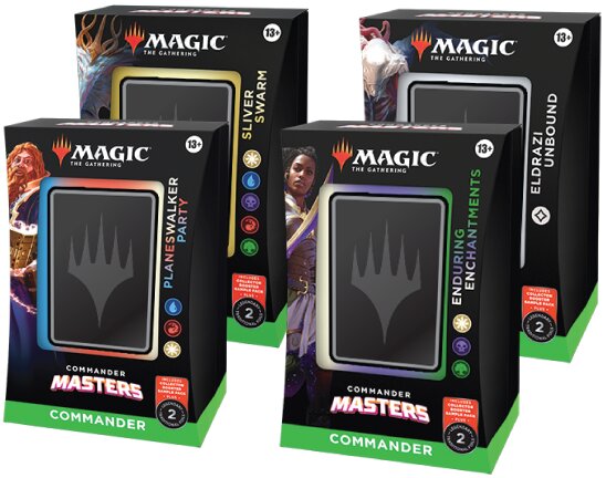 Magic the Gathering: Commander Masters Commander Deck Bundle (All 4 decks)