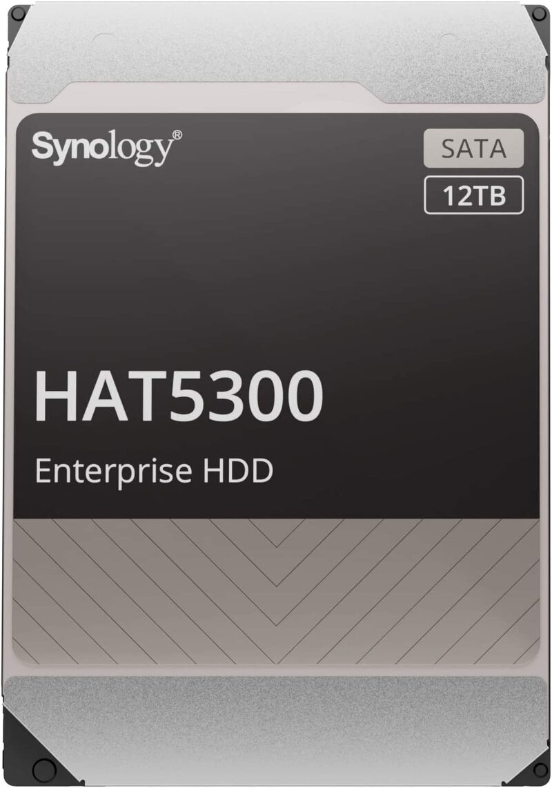 Läs mer om Synology HT5300 12TB / 256MB Cache / 7200 RPM (HAT5300-12T)