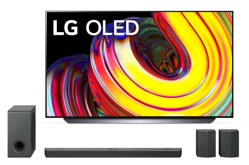 LG CS 77″ OLED77CS6LA – OLED 4K / Smart Tv + LG Soundbar S95QR