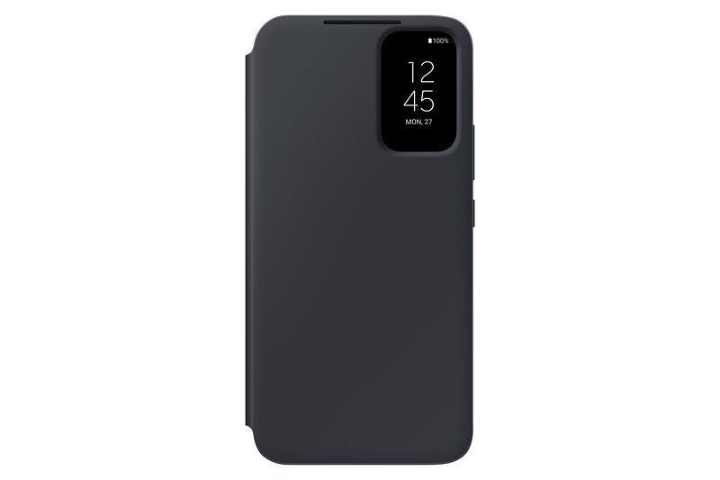 Samsung A34 Smart View Wallet Case – Black