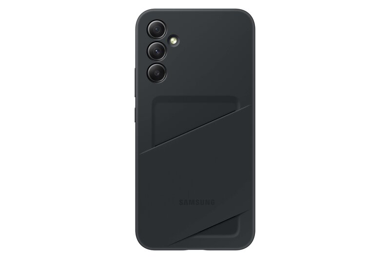 Samsung A34 Card Slot Case – Black