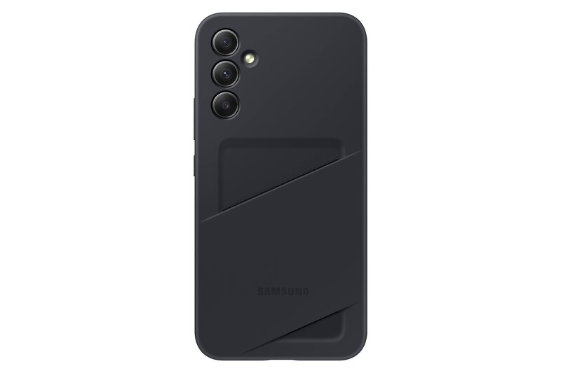 Samsung A34 Card Slot Case – Black