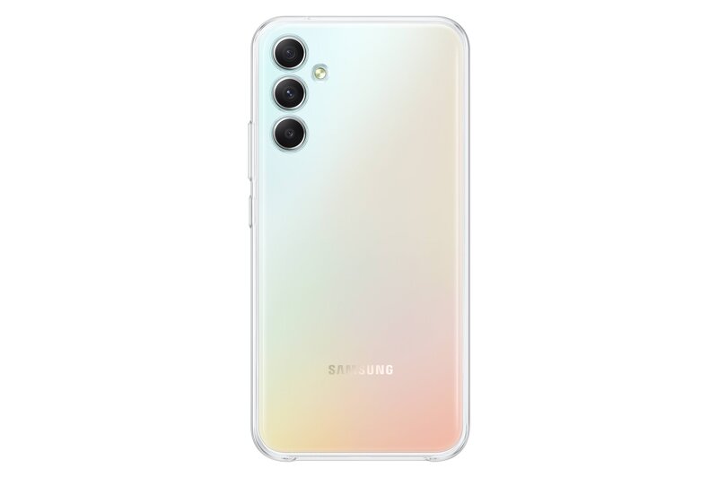 Samsung A34 Clear Case – Transparent