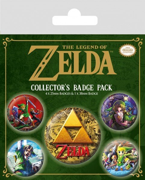 The Legend of Zelda: Classics Badge Pack