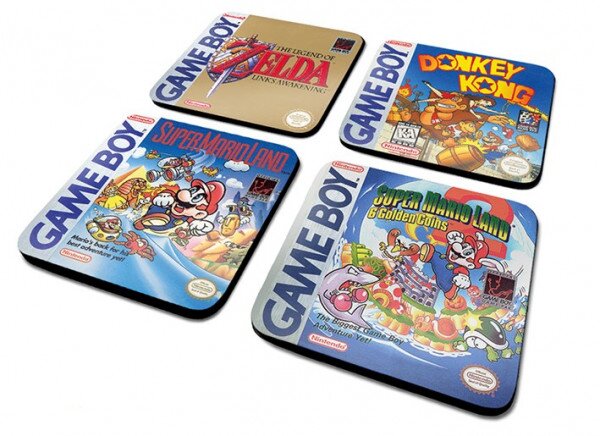 Nintendo: Game Boy Classic Collection – 4 Coaster Set