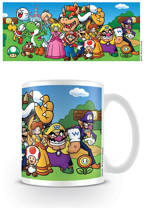 Hole in the Wall Super Mario: Characters Mug