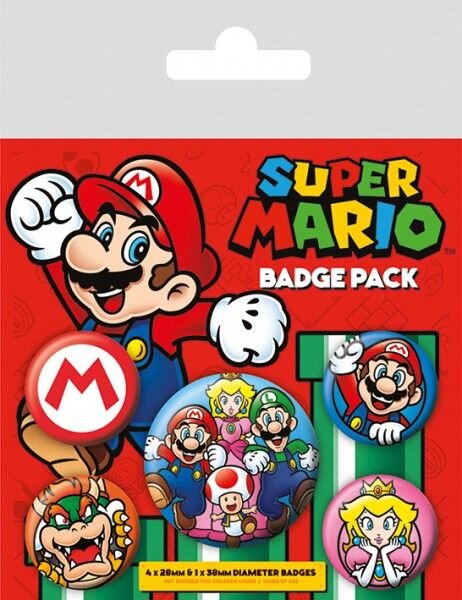 Super Mario: Badge Pack