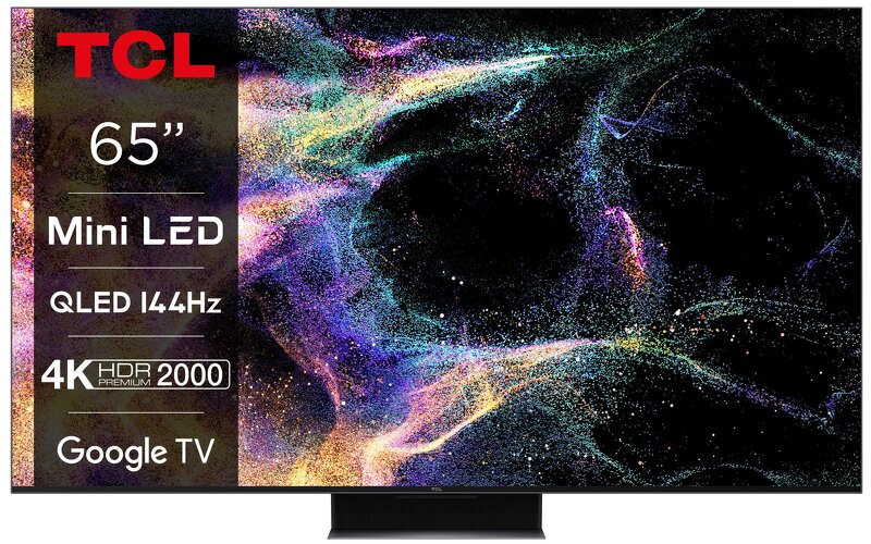 Produktfoto för TCL 65" 65C849 / Mini LED / 4K / 144Hz / Google TV