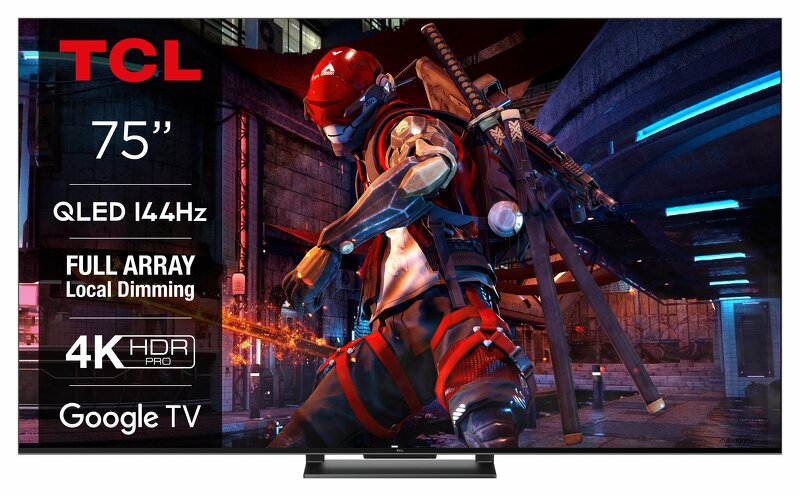 TCL 75" 75C745 / QLED / 4K / 120 Hz / Google TV