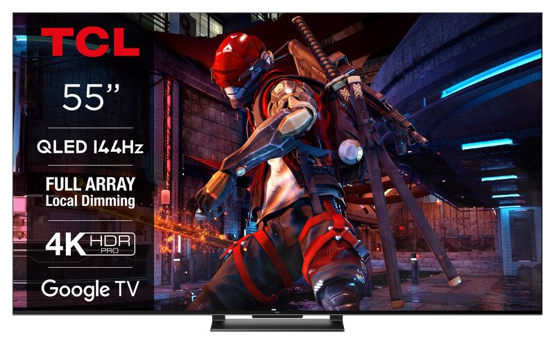 TCL 55″ 55C745 / QLED / 4K / 120 Hz / Google TV