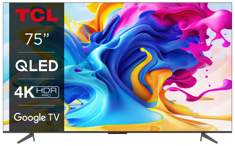 TCL 75" 75C645 / QLED / 4K / 60 Hz / Google TV