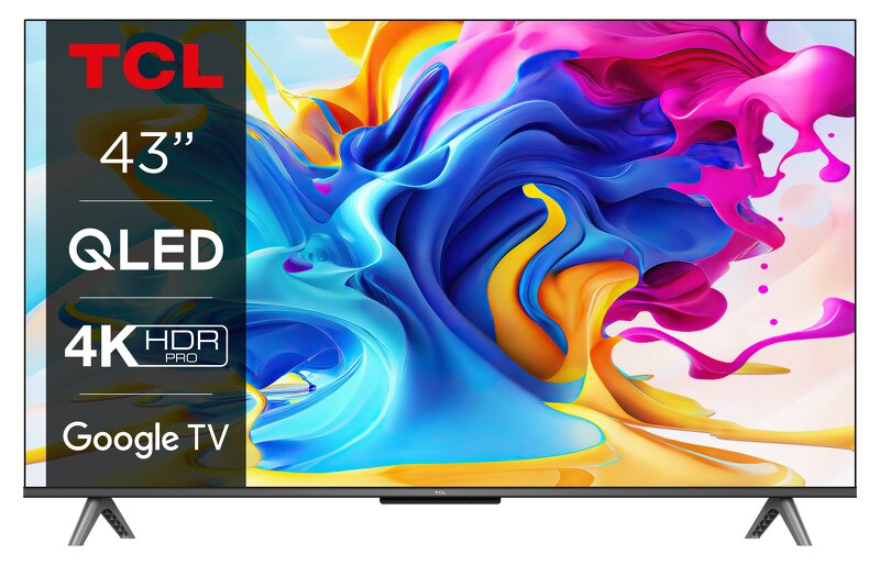 TCL 43" 43C645 / QLED / 4K / 60 Hz / Google TV