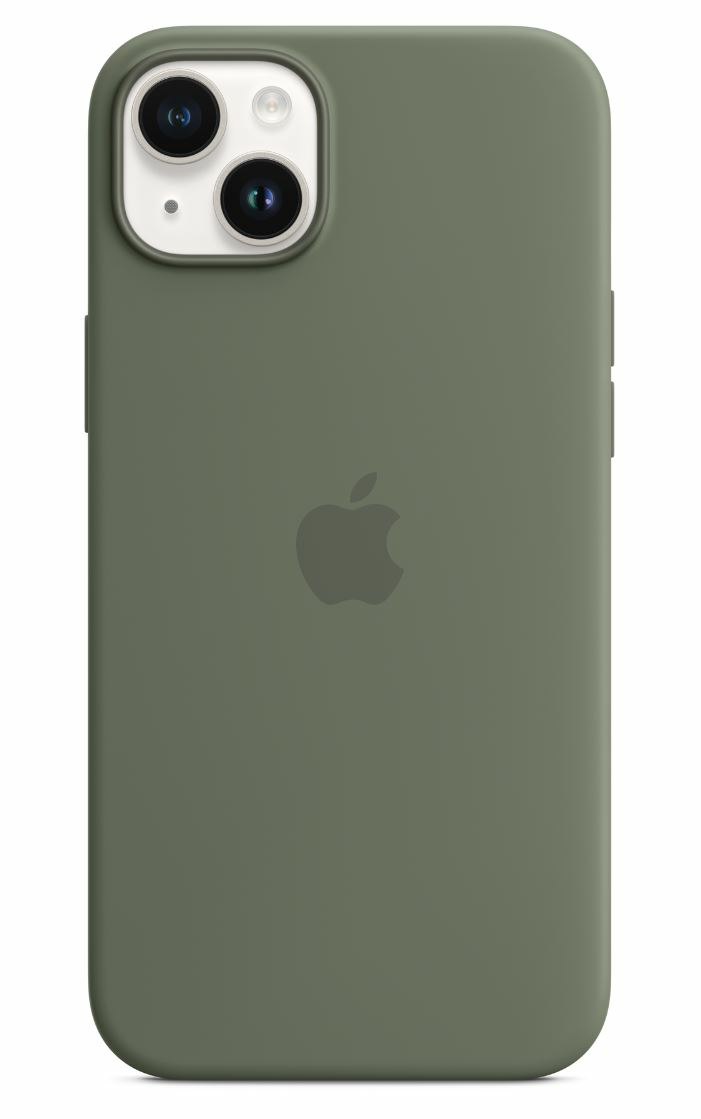 Product Image for Apple iPhone 14 Plus Silicone Case with MagSafe - Olive