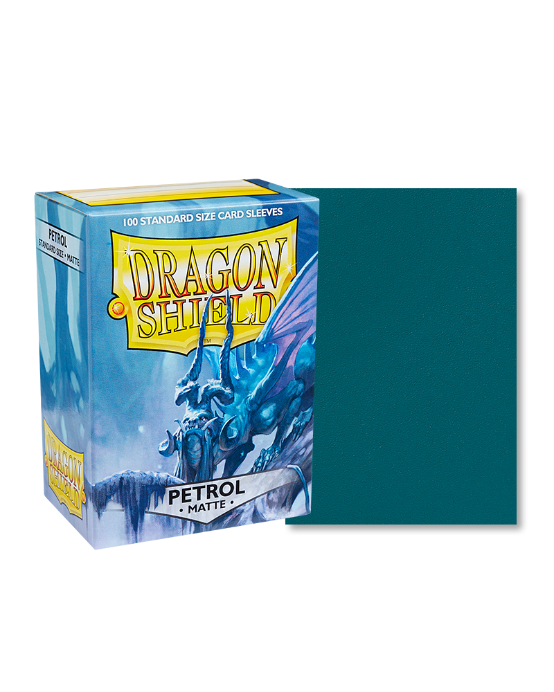 Product Image for Dragon Shield Matte Sleeves Petrol 63x88 mm (100 in box)