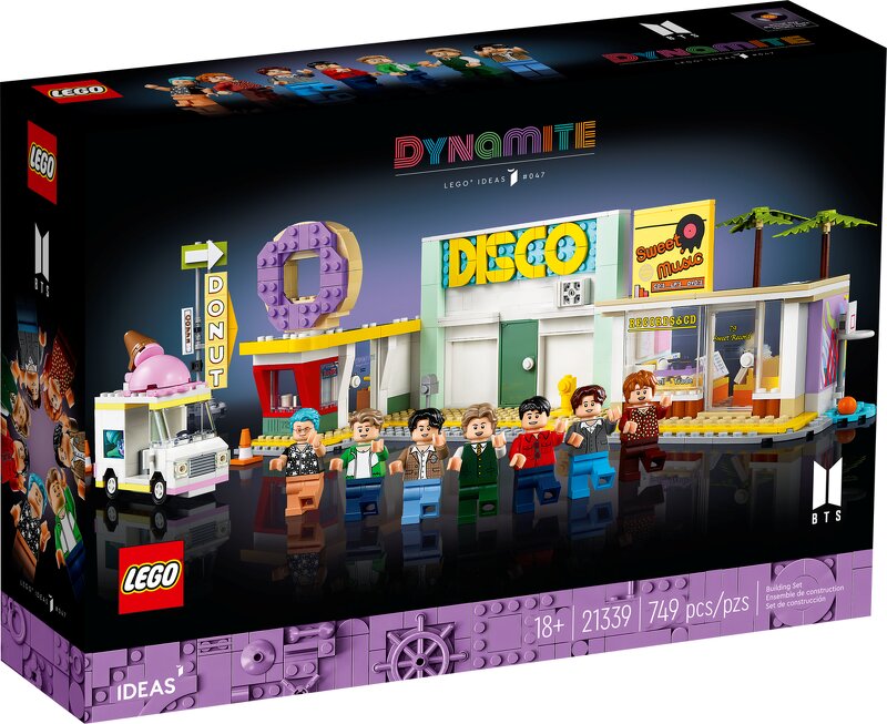 Läs mer om LEGO Ideas BTS Dynamite 21339