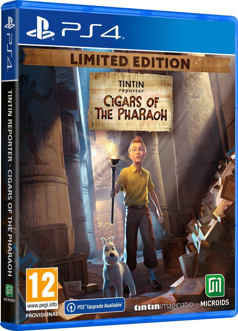 Tintin Reporter Cigars of the Pharaoh (PS4)