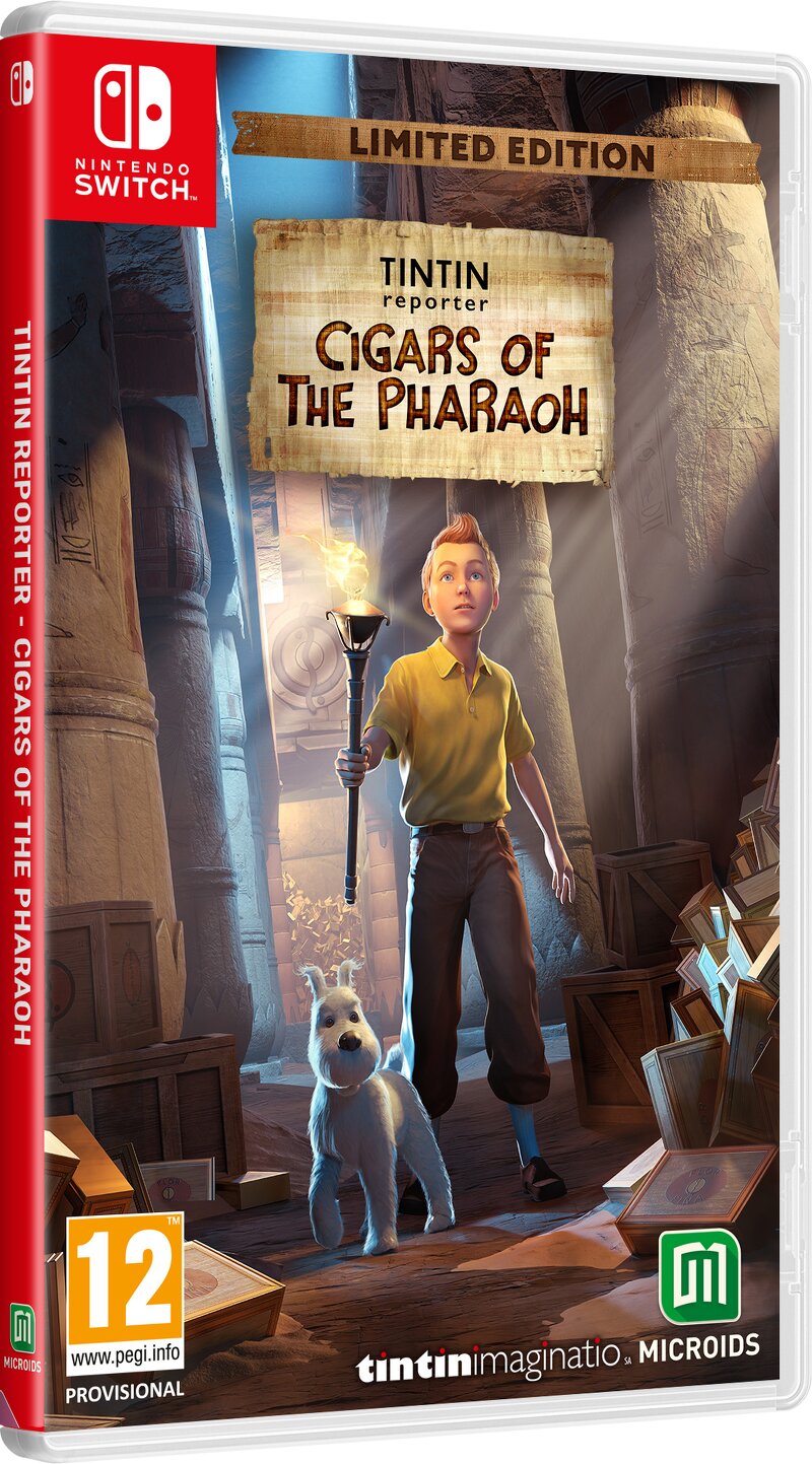 Tintin Reporter Cigars of the Pharaoh (Switch)