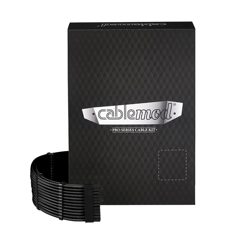 CableMod C-Series Pro ModMesh 12VHPWR Cable Kit for Corsair RM, RMi, RMx - Black