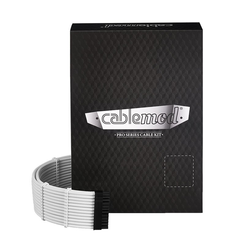 CableMod C-Series Pro ModMesh 12VHPWR Cable Kit for Corsair RM, RMi, RMx - White