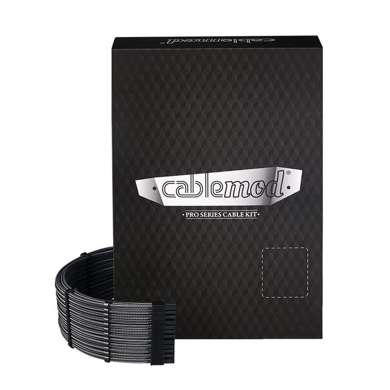 CableMod C-Series Pro ModMesh 12VHPWR Cable Kit for Corsair RM, RMi, RMx - Carbon