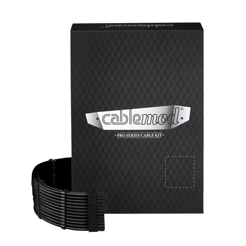 CableMod RT-Series Pro ModMesh 12VHPWR Dual Cable Kit for ASUS/Seasonic – Black