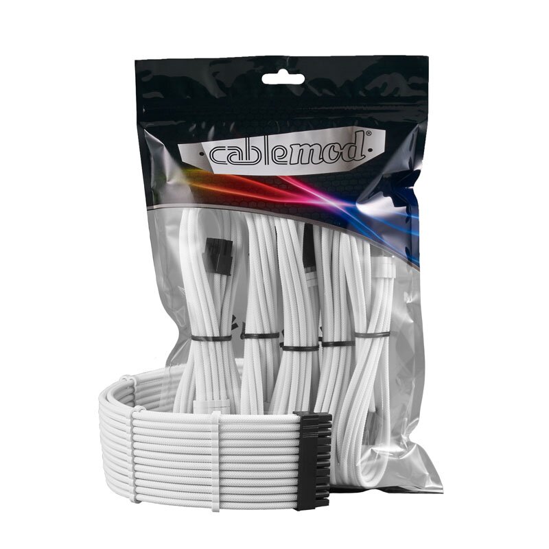 CableMod Pro ModMesh 12VHPWR Cable Extension Kit – White