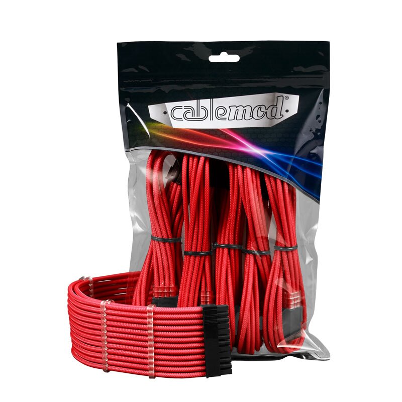 CableMod Pro ModMesh 12VHPWR Cable Extension Kit – Red