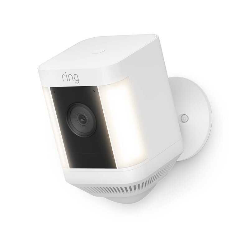 Ring Spotlight Cam Plus – Battery – White