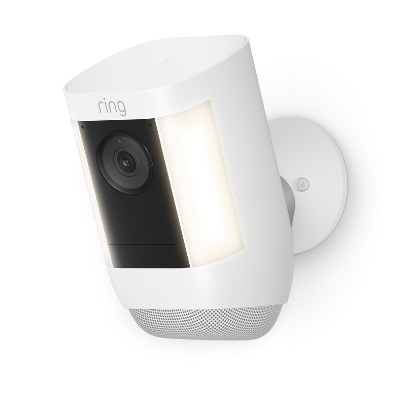 Product Image for Ring Spotlight Cam Pro - Battery - White