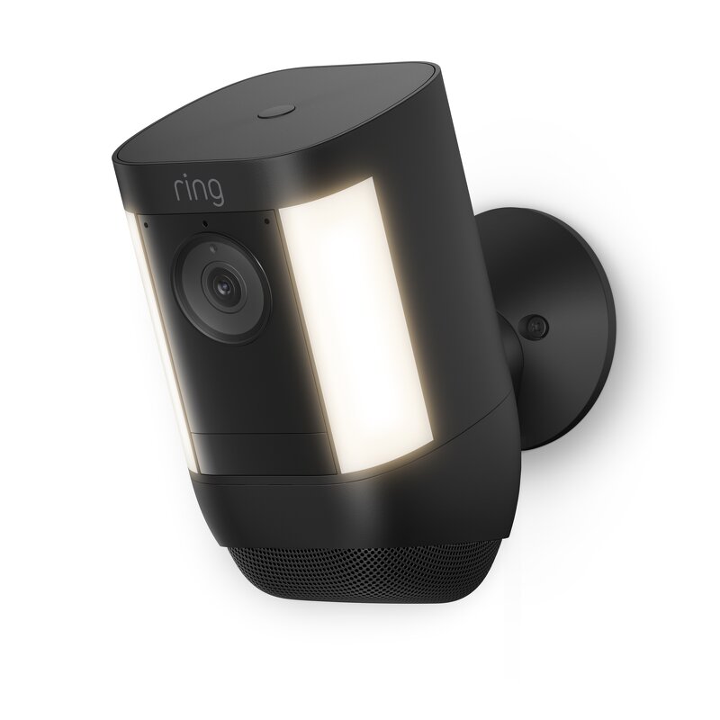 Ring Spotlight Cam Pro - Battery - Black