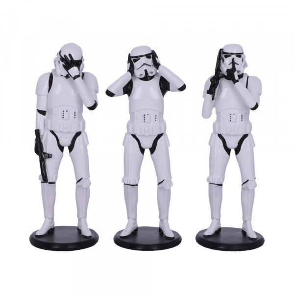 Läs mer om Star Wars: Three Wise Stormtrooper Statue
