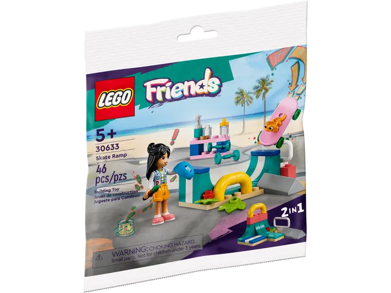Product Image for LEGO Friends Skate Ramp 30633