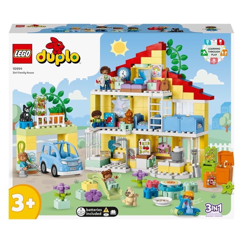 LEGO DUPLO 3in1 Familjehus 10994