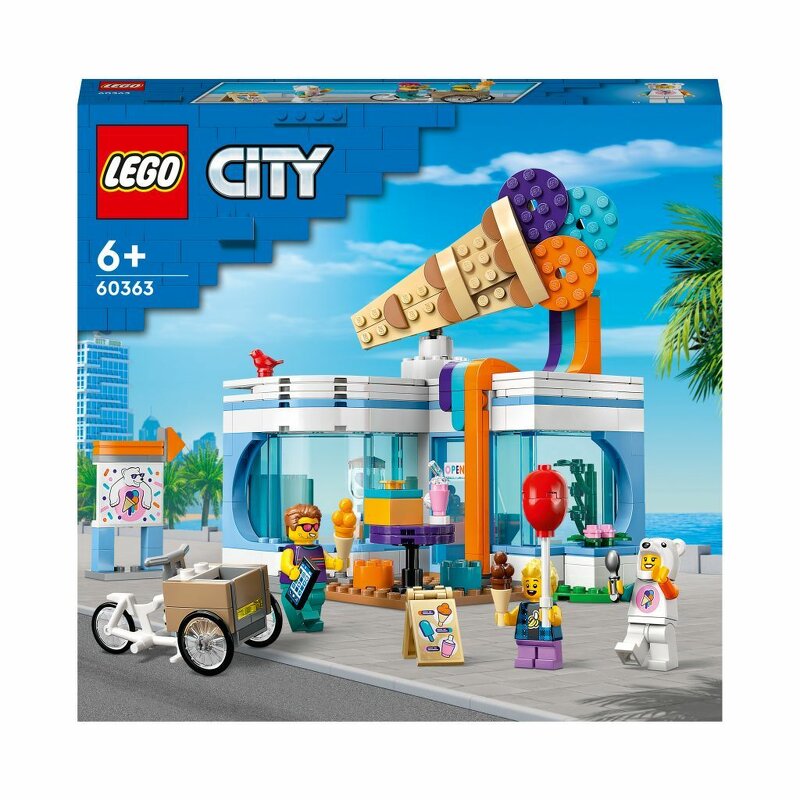 Läs mer om LEGO City Glasskiosk 60363