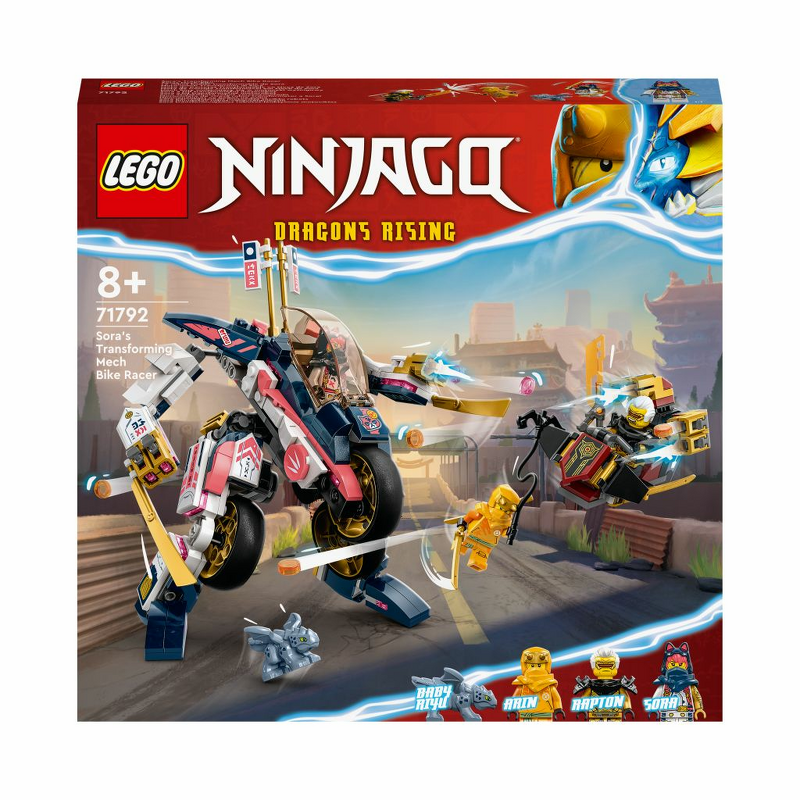 Product Image for LEGO Ninjago Soras omvandlingsbara robotmotorcykel 71792