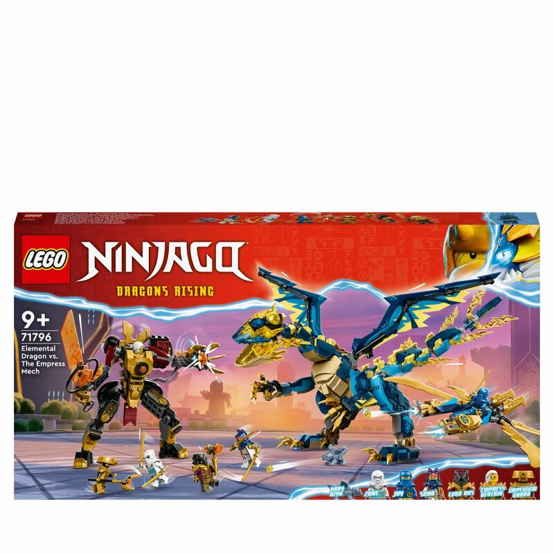 Läs mer om LEGO Ninjago Elementdraken mot kejsarinnans robot 71796